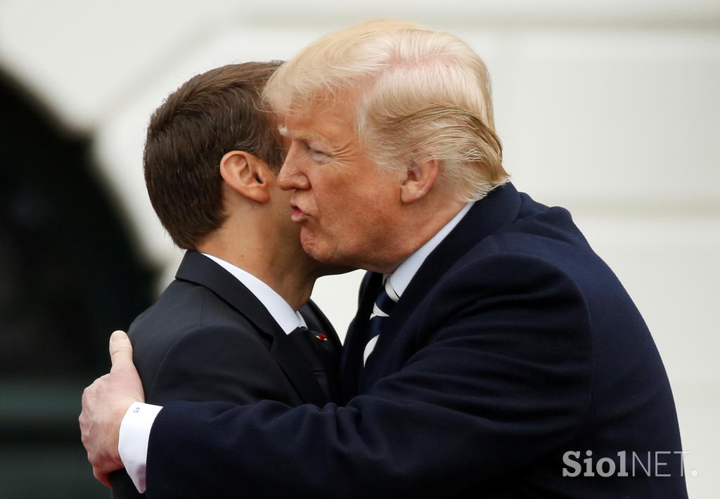 Trump in Macron