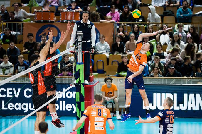 Odbojkarska liga prvakov: ACH Volley - Ziraat Bank | Odbojkarji ACH Volleyja bodo v sredo ob 18. uri v Turčiji odigrali tekmo, ki bo odločala o tem, ali bodo nadaljevali v ligi prvakov ali pa v četrtfinalu pokala CEV. | Foto Grega Valančič/Sportida