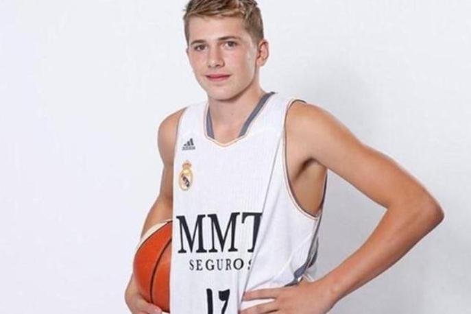 Dončić | Luka Dončić, ko je bil še golobradi mladenič pri Real Madridu.