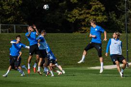 Slovenska nogometna reprezentanca Trening Brdo