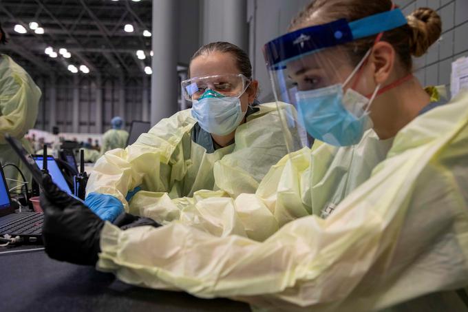 V New Yorku menijo, da so že dosegli vrh epidemije. | Foto: Reuters