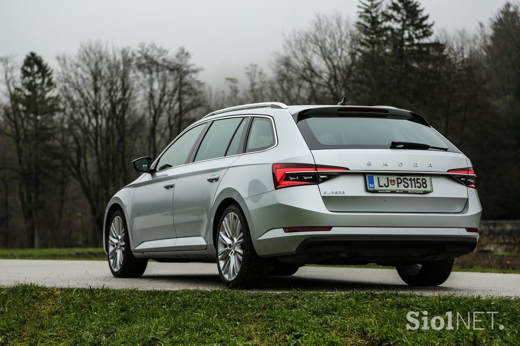 Škoda superb: prima test