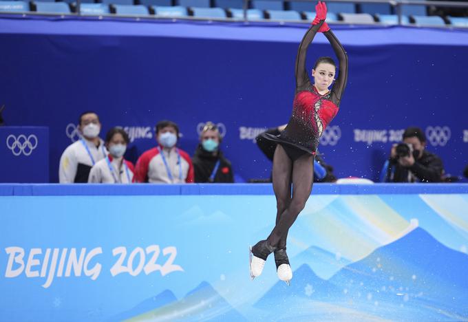 Kamila Valieva je navdušila. | Foto: Guliverimage/Vladimir Fedorenko