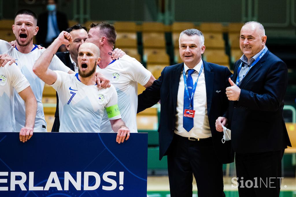 futsal, Slovenija : Makedonija, 12. april 2021