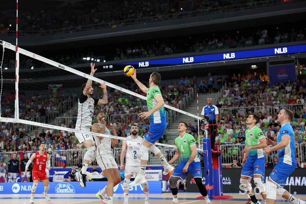 Slovenija - Srbija odbojka VNL