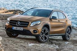 Prenovljeni mercedes GLA: nov motor in doplačljiv odskok od tal