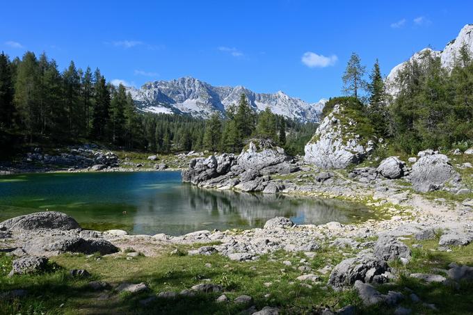 Dvojno jezero, še zadnje ob tej krožni turi | Foto: Matej Podgoršek