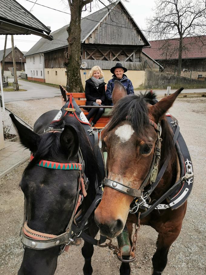 S kočijo po žirovniški kulturni poti. | Foto: Planet TV