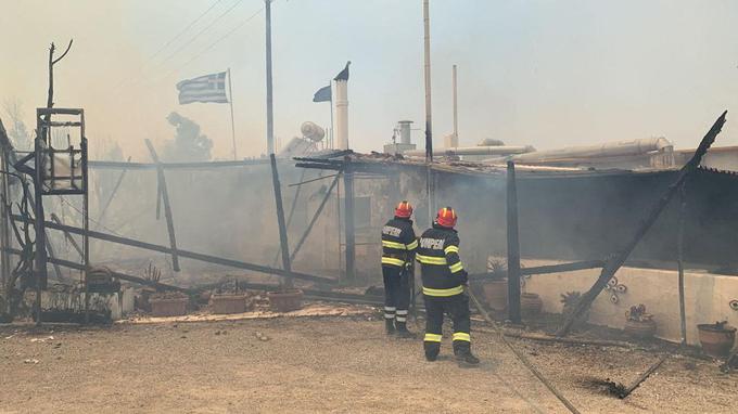 otok Rodos, Grčija, požar | Foto: Reuters