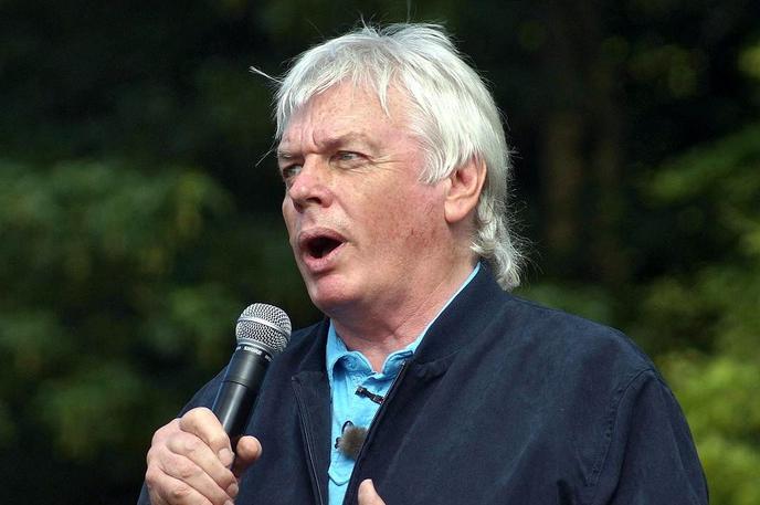 David Icke | 68-letni v "multipraktika" teorij zarot spreobrnjeni nekdanji nogometaš David Icke je po zaslugi svojih "resnic" danes milijonar. | Foto Wikimedia Commons