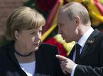 Angela Merkel in Vladimir Putin