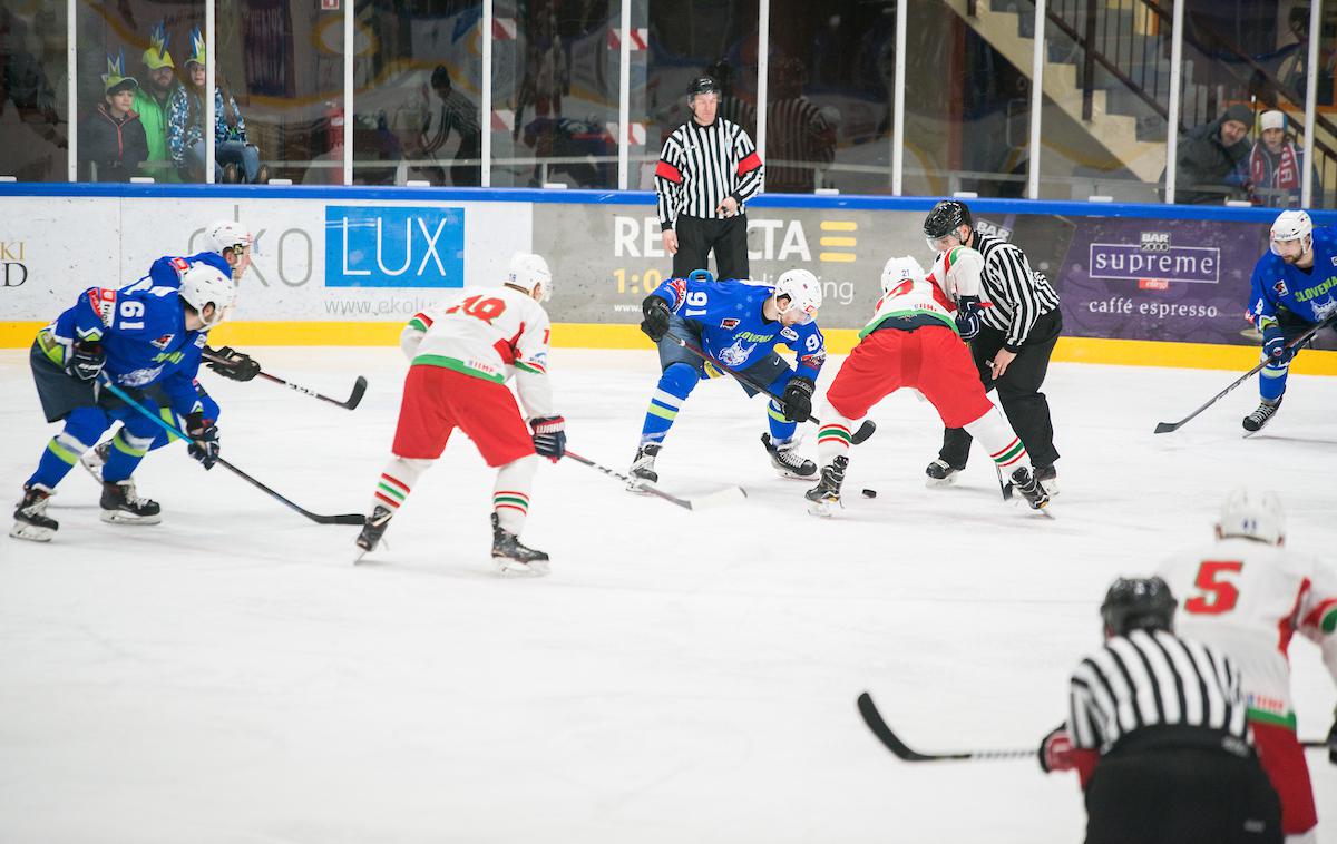 slovenska hokejska reprezentanca Slovenija Belorusija Bled | Slovenci so na zadnji tekmi turnirja po podaljšku izgubili z Belorusi, a si že pred obračunom zagotovili prvo mesto. | Foto Peter Podobnik/Sportida