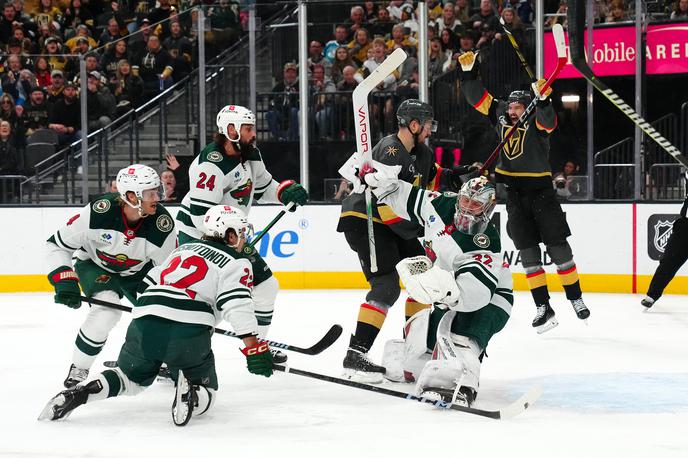 Vegas Golden Knights | Hokejisti Vegasa so na derbiju večera s 4:1 premagali Minnesoto. | Foto Reuters