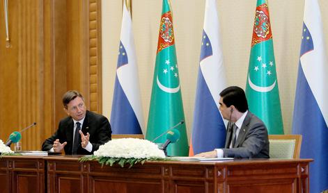 Pahor v Turkmenistanu predvsem o krepitvi gospodarskega sodelovanja