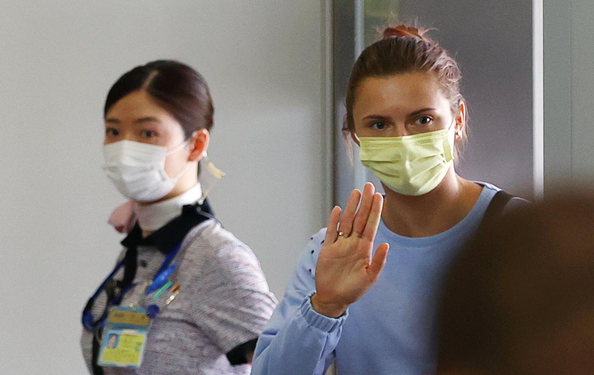 Kristina Cimanovska | Kristina Cimoanovska je od 4. avgusta na Poljskem, kjer se ji je pridružil tudi mož. | Foto Reuters