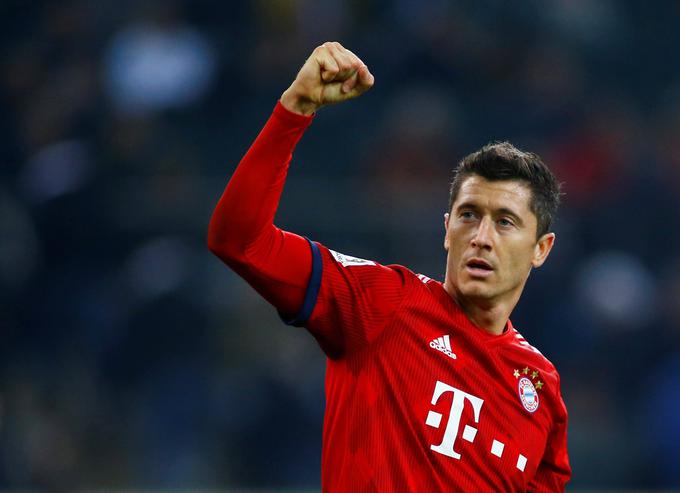 Robert Lewandowski je vodilni strelec nemške bundeslige. | Foto: Reuters