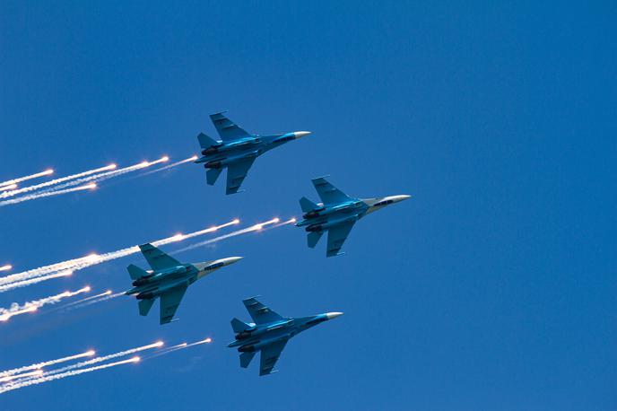 Ruska letala Su-34 | Kremelj ukrajinskih trditev ni komentiral. | Foto Shutterstock