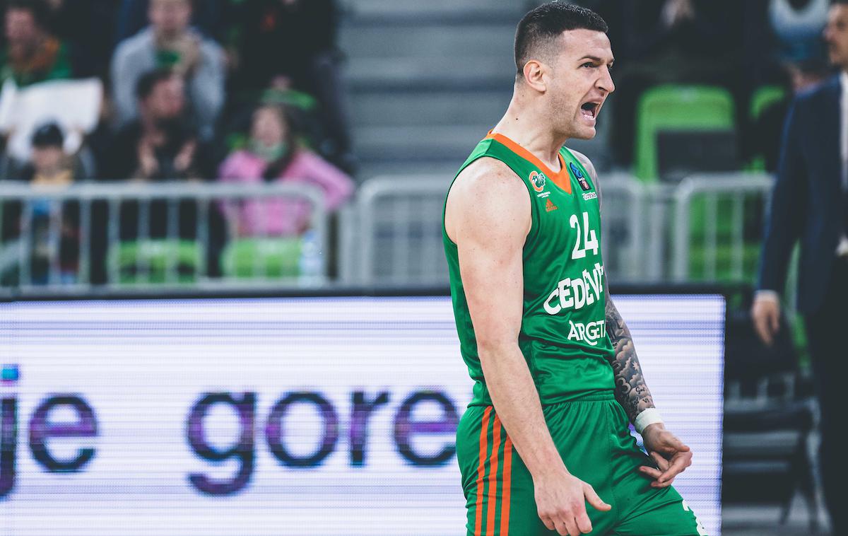 Cedevita Olimpija : Budućnost, Alen Omić | Alen Omić je prikazal odlično predstavo. | Foto Grega Valančič/Sportida