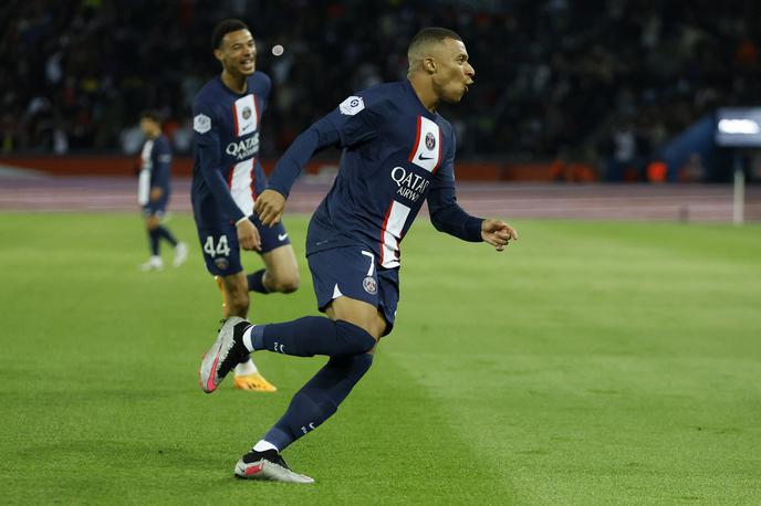 PSG Kylian Mbappe | Kylian Mbappe je v drugem polčasu potrdil novo zmago PSG-ja. | Foto Reuters