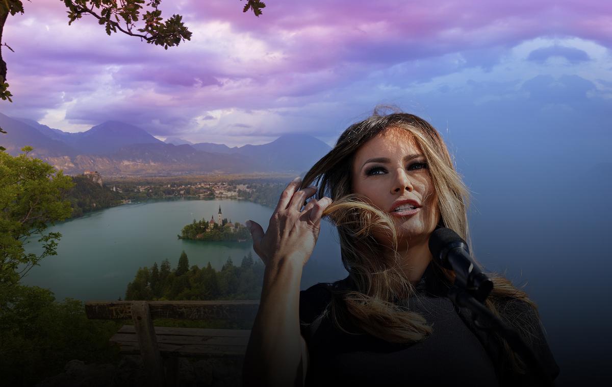 Melania Trump, Bled