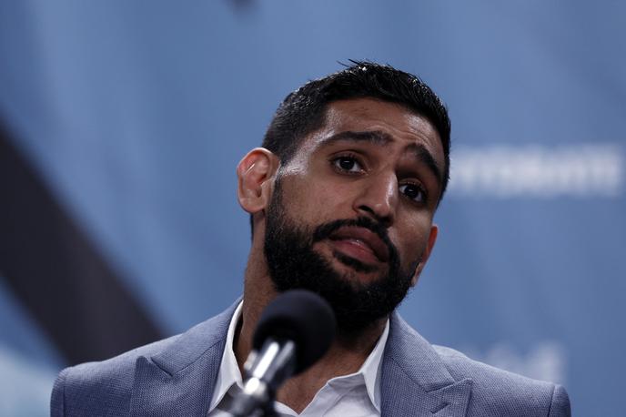 Amir Khan | Britanski boksar Amir Khan in njegova žena Faryal Makhdoom sta bila v ponedeljek v Londonu žrtvi oboroženega ropa. | Foto Reuters