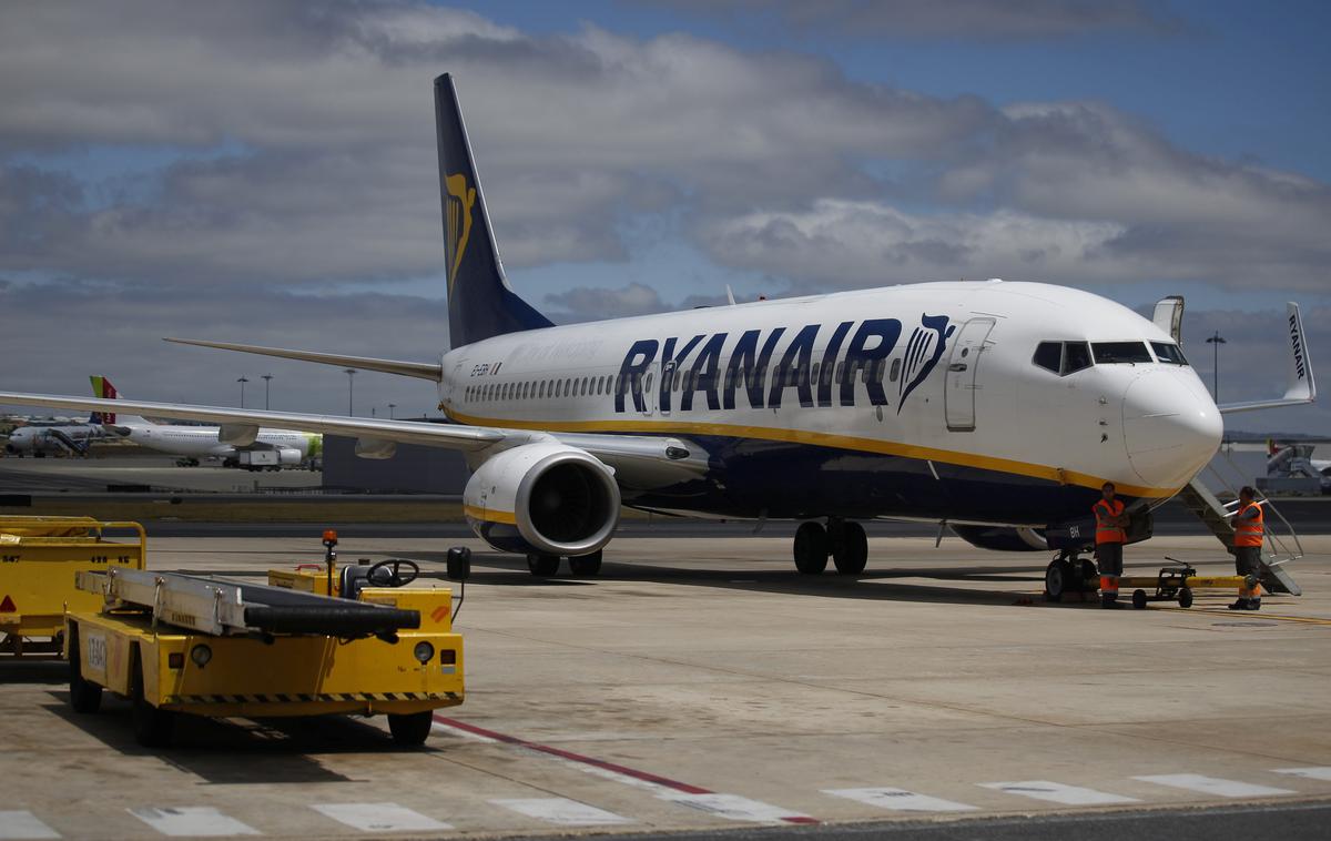 Ryanair | Letalo irske nizkocenovne družbe Ryanair | Foto Reuters