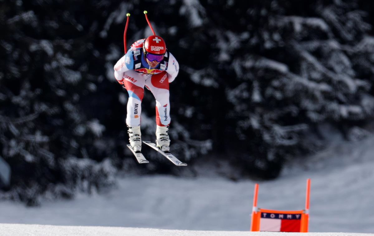 Beat Feuz | Beat Feuz je v petek slavil svojo prvo zmago na smuku v Kitzbühlu. | Foto Reuters