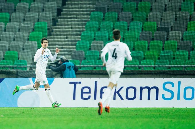 Njegov najlepši spomin je gol na tekmi proti Olimpiji v Stožicah decembra lani. | Foto: Vid Ponikvar