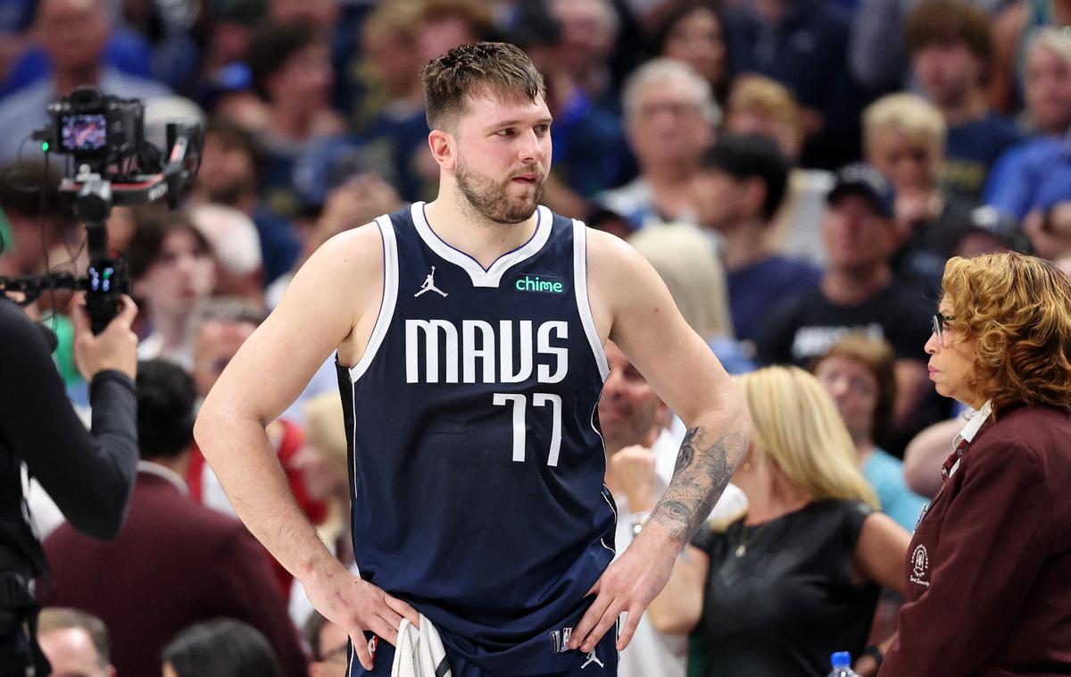 Luka Dončić Dallas Mavericks | Luka Dončić je tekmo končal pri 27 točkah. | Foto Reuters