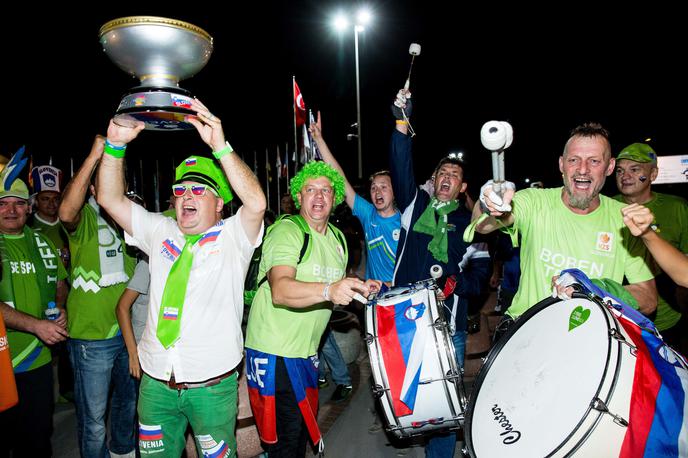 slovenski navijači EuroBasket 2017 | Foto Vid Ponikvar