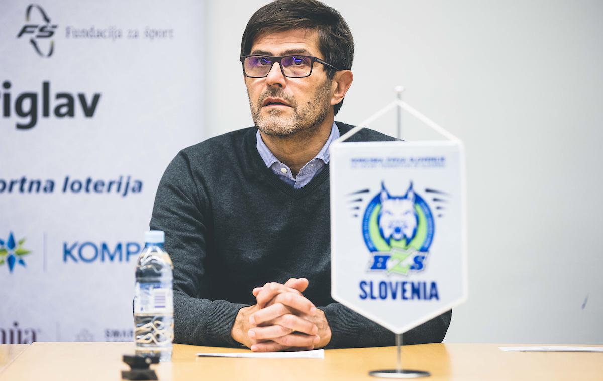 slovenska hokejska reprezentanca Matjaž Rakovec | Matjaž Rakovec ostaja predsednik HZS. | Foto Grega Valančič/Sportida