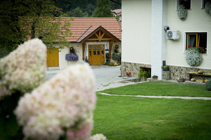 Urejanje okolice in aranžiranje je Borisov hobi. | Foto: Ana Kovač