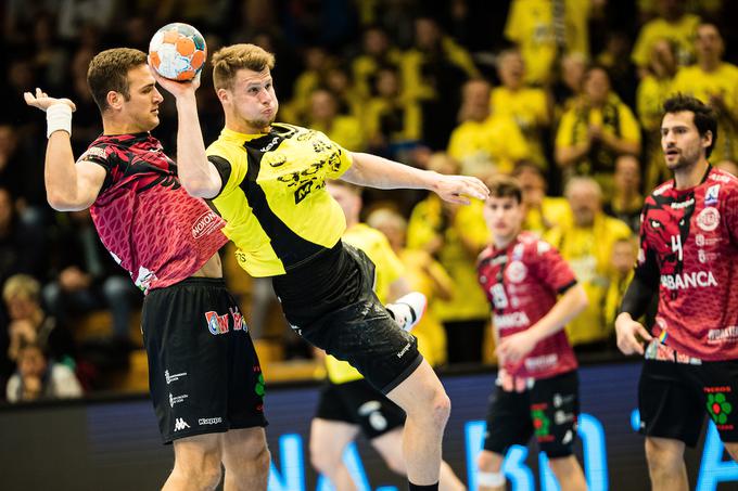 Za velenjskimi rokometaši je dobra sezona v pokalu EHF, kjer so se prebili v skupinski del, ohranjali pa so tudi možnosti za preboj v četrtfinale. | Foto: Grega Valančič/Sportida