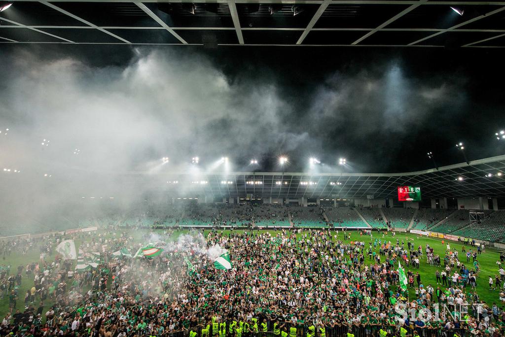 Olimpija Pokal Slavje Nogomet Finale Stožice