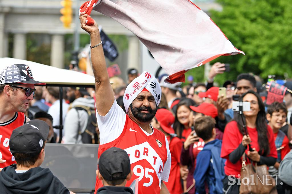 Slavje NBA naslova Toronto Raptors