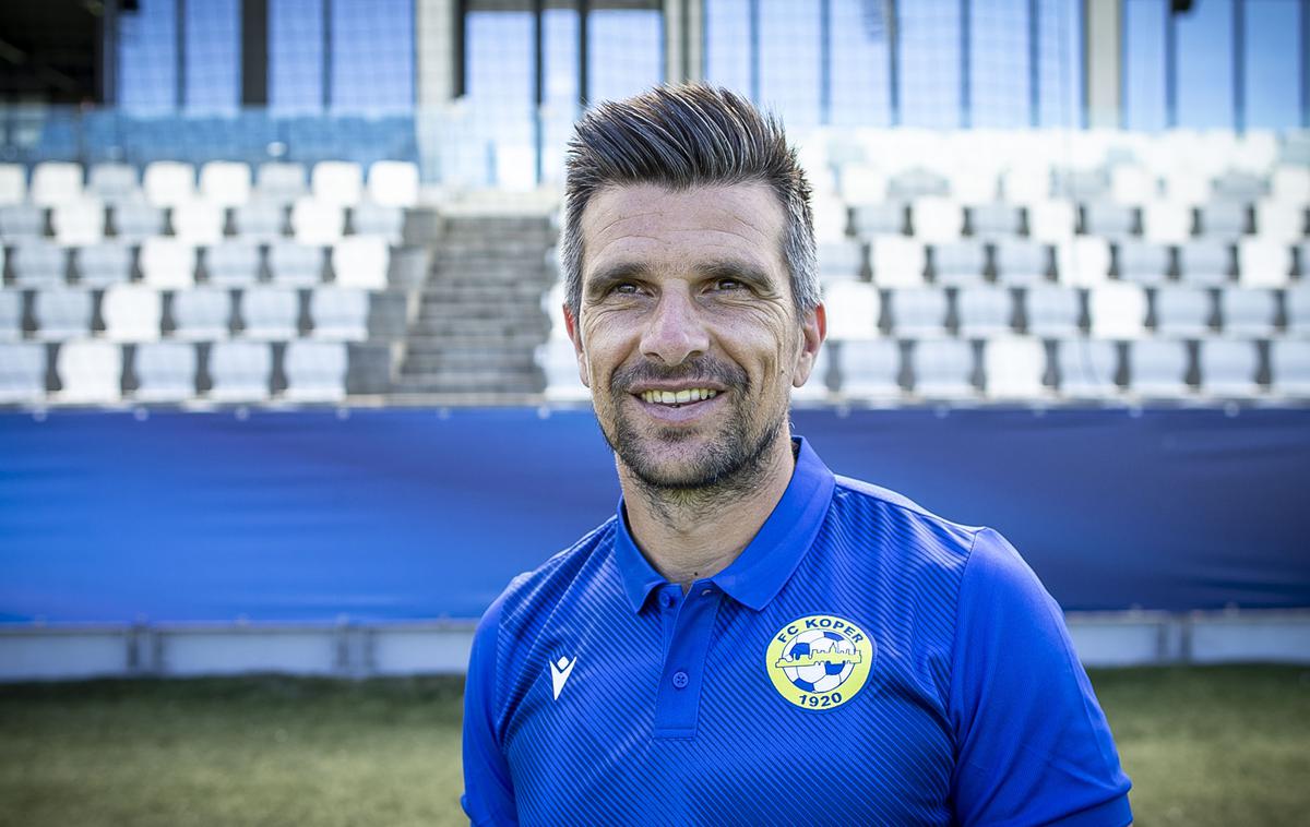 Zoran Zeljković | Trener Kopra Zoran Zeljković je v torek vknjižil prvo zmago v pripravljalnem obdobju za novo sezono. | Foto Ana Kovač