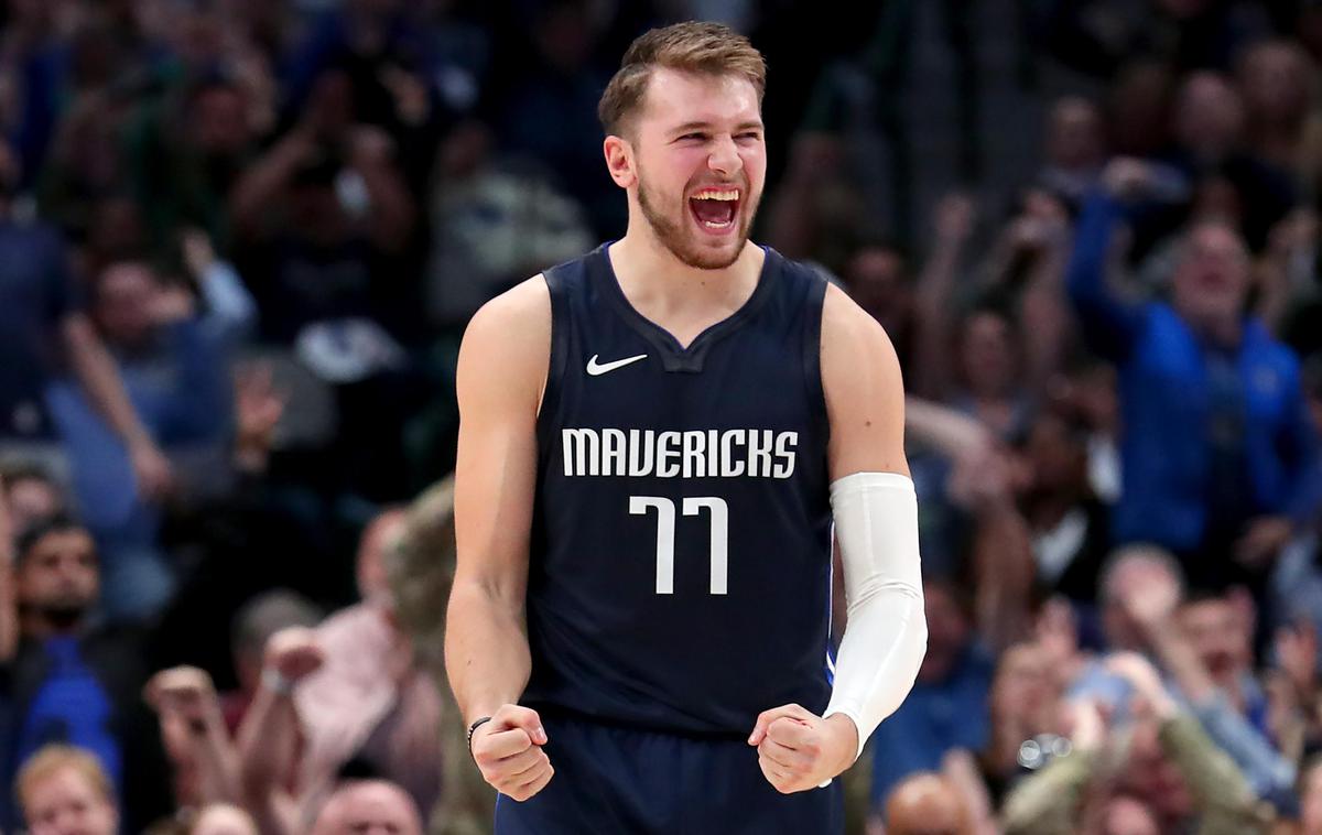 Luka Dončić | Luka Dončić je popeljal Dallas do nove zmage. | Foto Getty Images