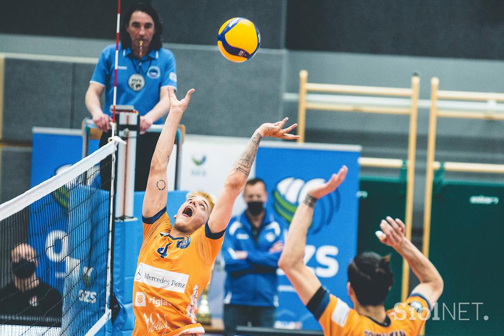 ACH Volley Ljubljana : Calcit Volley, pokal finale