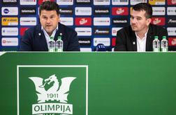 Olimpija o zlonamernih zapisih v medijih in odstopu Riere