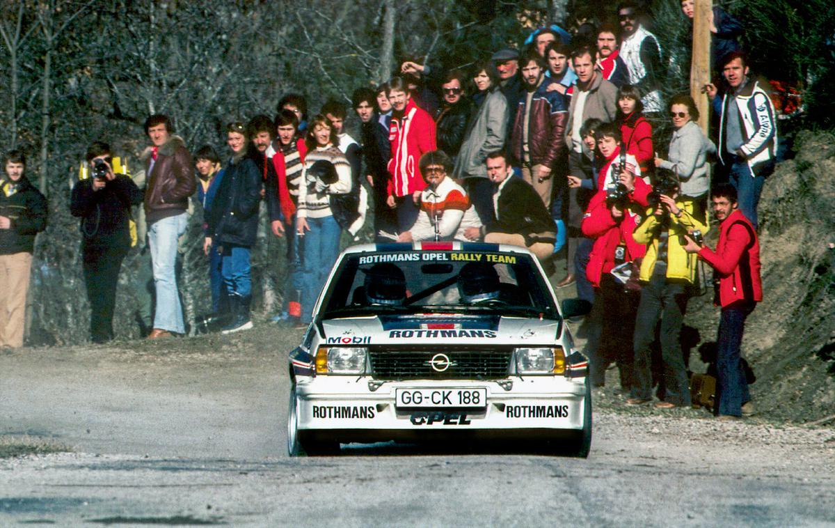 Opel Ascona 400 Walter Rohrl | Opel ascona 400 - reli dirkalnik z atmosferskim motorjem in pogonom na zadnji par koles | Foto Opel