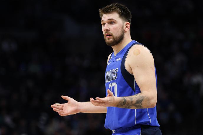 Luka Dončić | Luka Dončić je bil proti Minnesoti izključen. | Foto Reuters