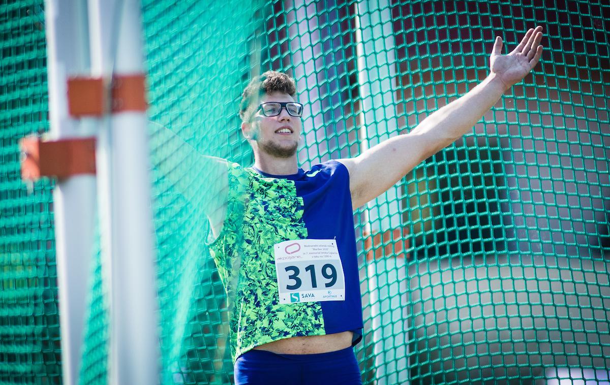 Kristjan Čeh | Kristjan Čeh je postavil nov slovenski državni rekord v metu diska.  | Foto Grega Valančič/Sportida