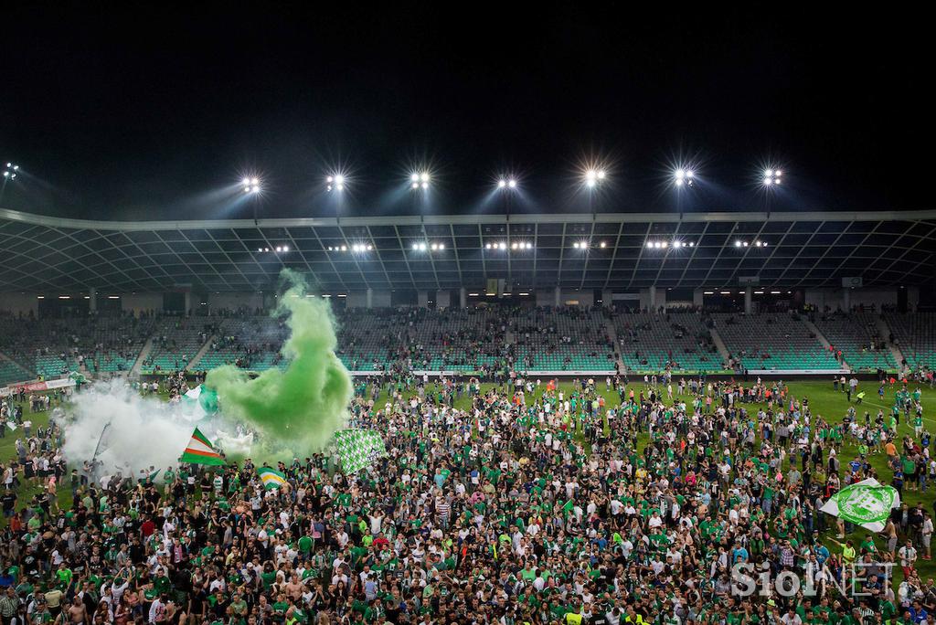 Olimpija Pokal Slavje Nogomet Finale Stožice