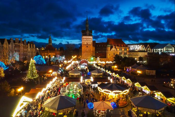 Zelo je priljubljen tudi božični sejem v Gdansku. | Foto: Shutterstock