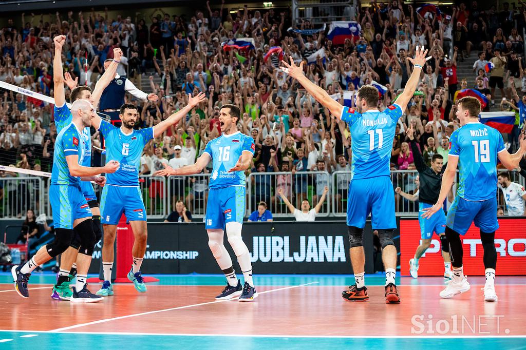 Slovenija : Iran, slovenska odbojkarska reprezentanca