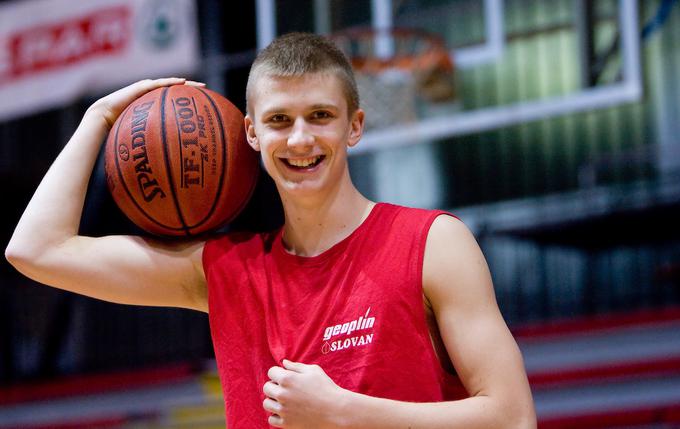 Luka Rupnik je iz Idrije kot mladenič prišel v Ljubljano k Slovanu, nato se preselil k sosedi Olimpiji, lani pa se podal prvič v tujino. | Foto: Vid Ponikvar