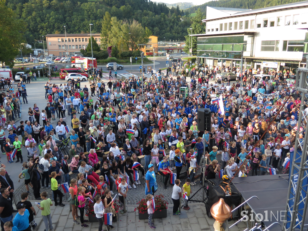 sprejem Ravne na Koroškem