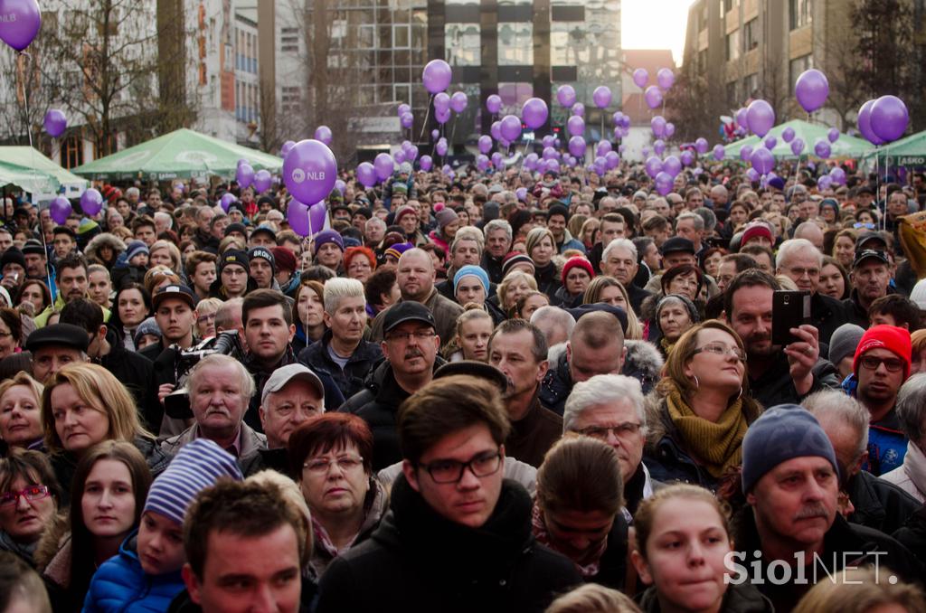 Sprejem za Ilko Štuhec Maribor