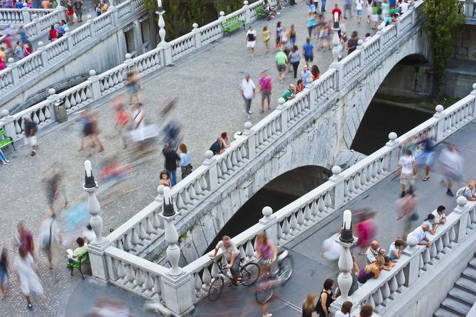 Ljubljana turizem | Predvsem Ljubljana in Bled sta v veliki meri odvisna od tujih gostov. | Foto Getty Images