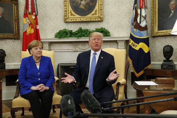 donald trump, angela merkel | Foto Reuters